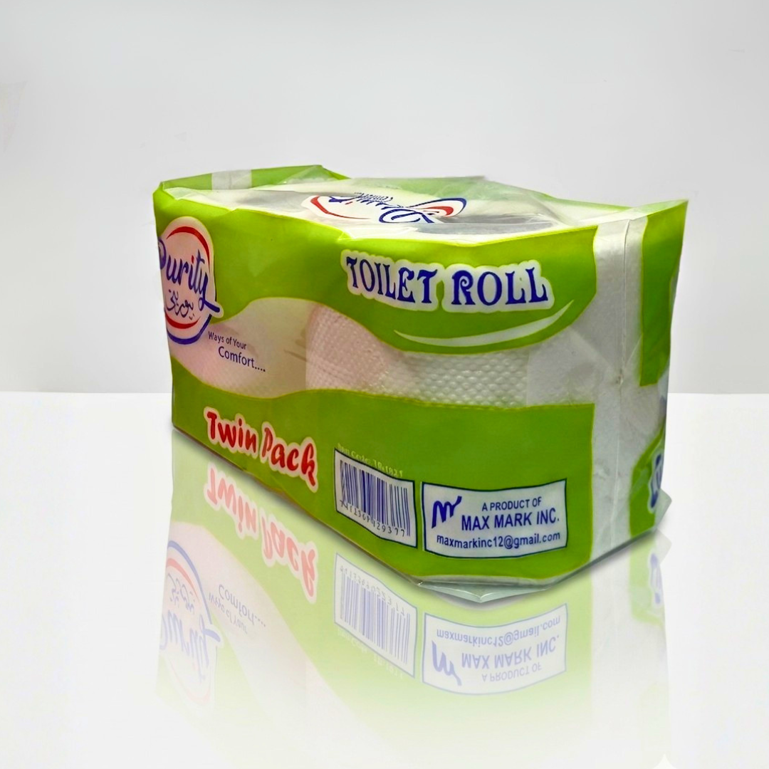 Purity Small Twin Pack Kitchen Roll – Compact & Efficient Cleaning Rolls