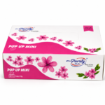 Purity Rose Mini Pop Up Tissue – 100 Sheets Soft & Refreshing